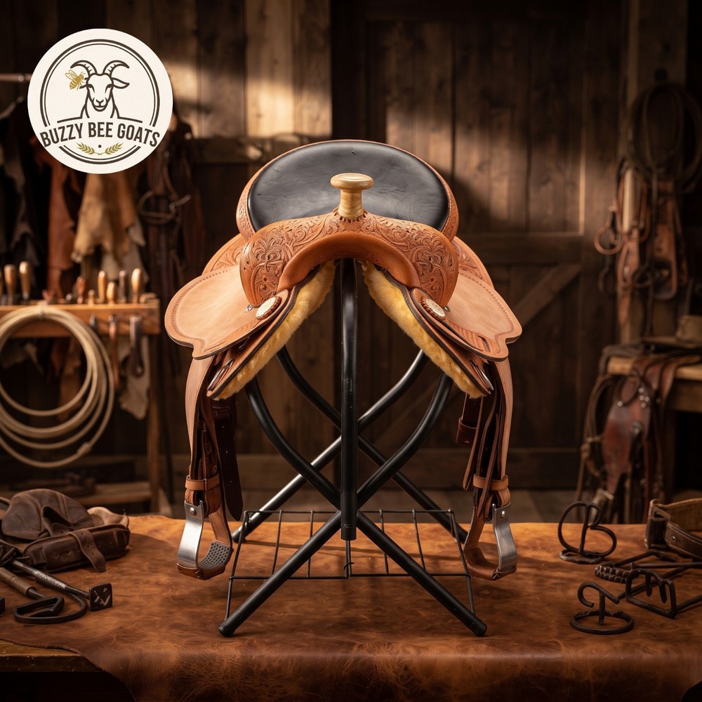 Vintage Tex Tan Hereford Leather Western Saddle 15" Seat Tooled Yoakum TX
